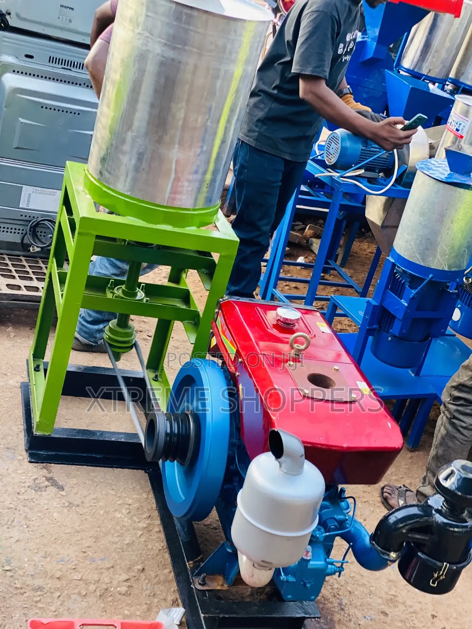 Nonstop Production/Diesel Engine Motor /G.Nut /Paste Machine