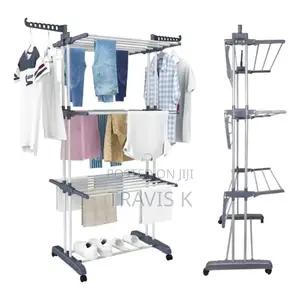 4 Tier Outdoor Clothes Drying Rack
