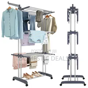 4 Tier Outdoor Clothes Drying Rack