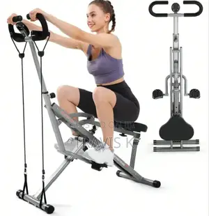 Pink Squat Machine for Home,Rodeo Core Exercise Machine,