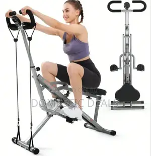 Pink Squat Machine for Home,Rodeo Core Exercise Machine,