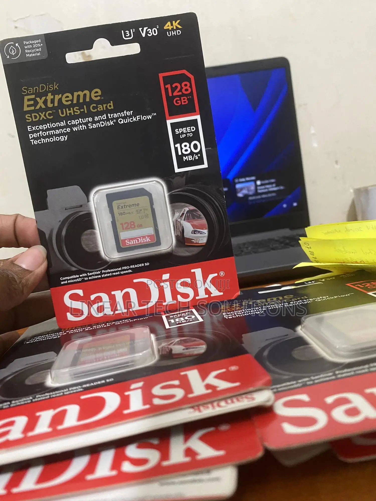Sandisk 128gb Extreme Pro Sdxc Uhs (Available In All Capacities)