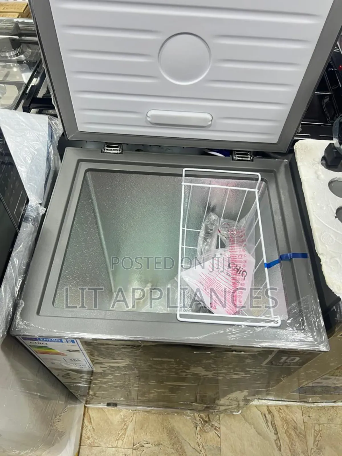 Chiq 130l Deep Freezer With 10years Warranty. Freezes From Down.
