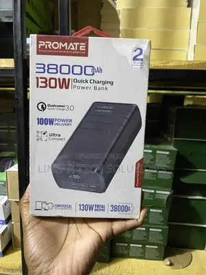 Promate Power Bank, Portable 38000mah Laptop Battery Charger