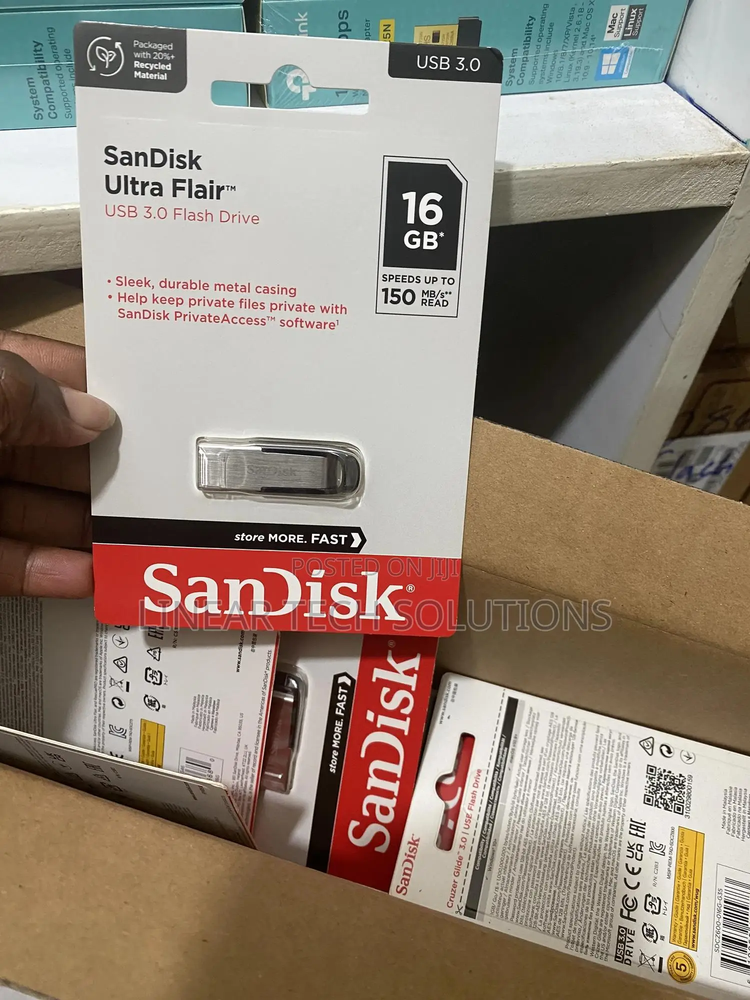 Sandisk 16gb Ultra Flair Usb 3.0 Flash Drive - Sdcz73
