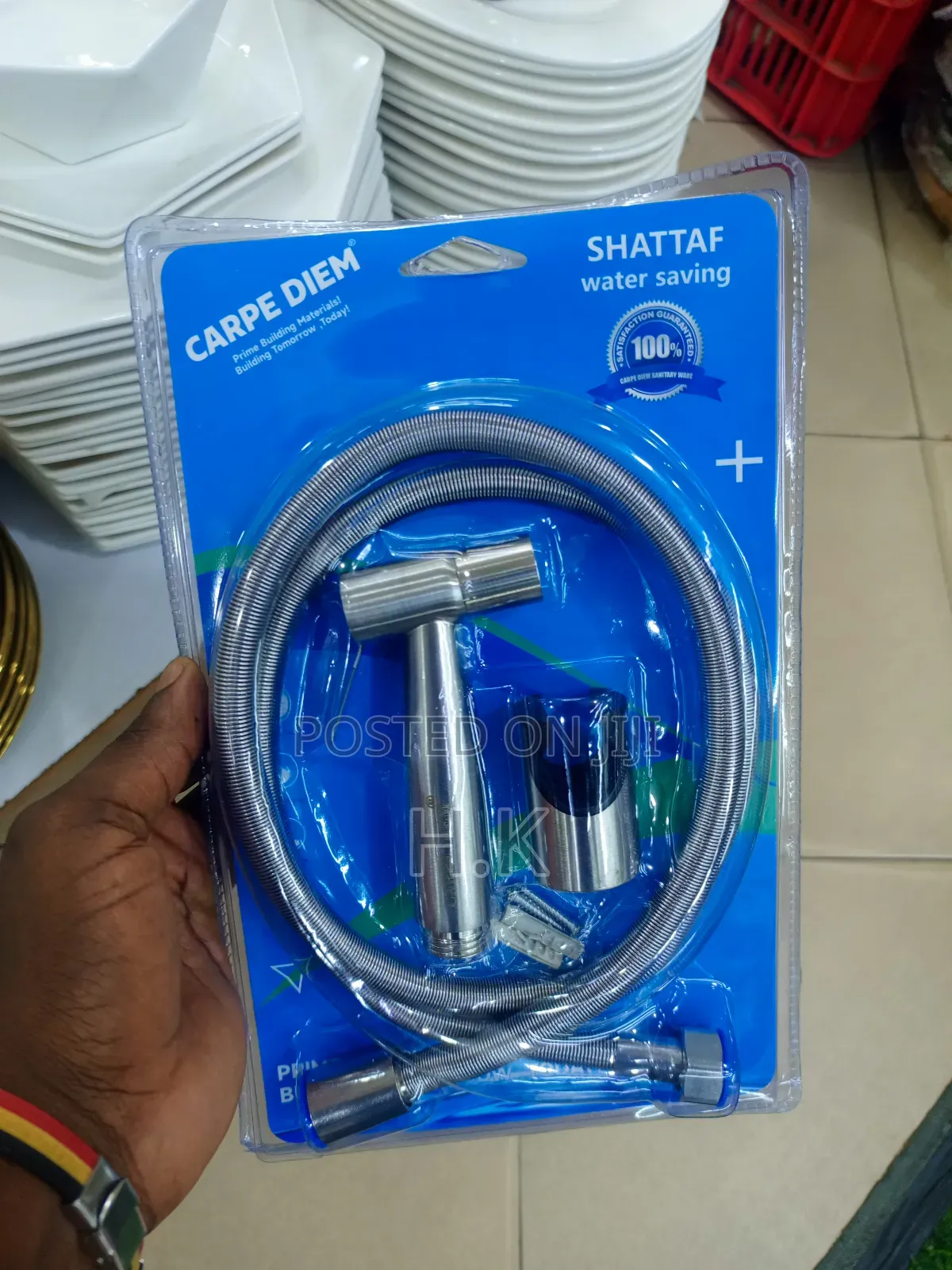 Shattaf" Water-Saving Bidet Sprayer.