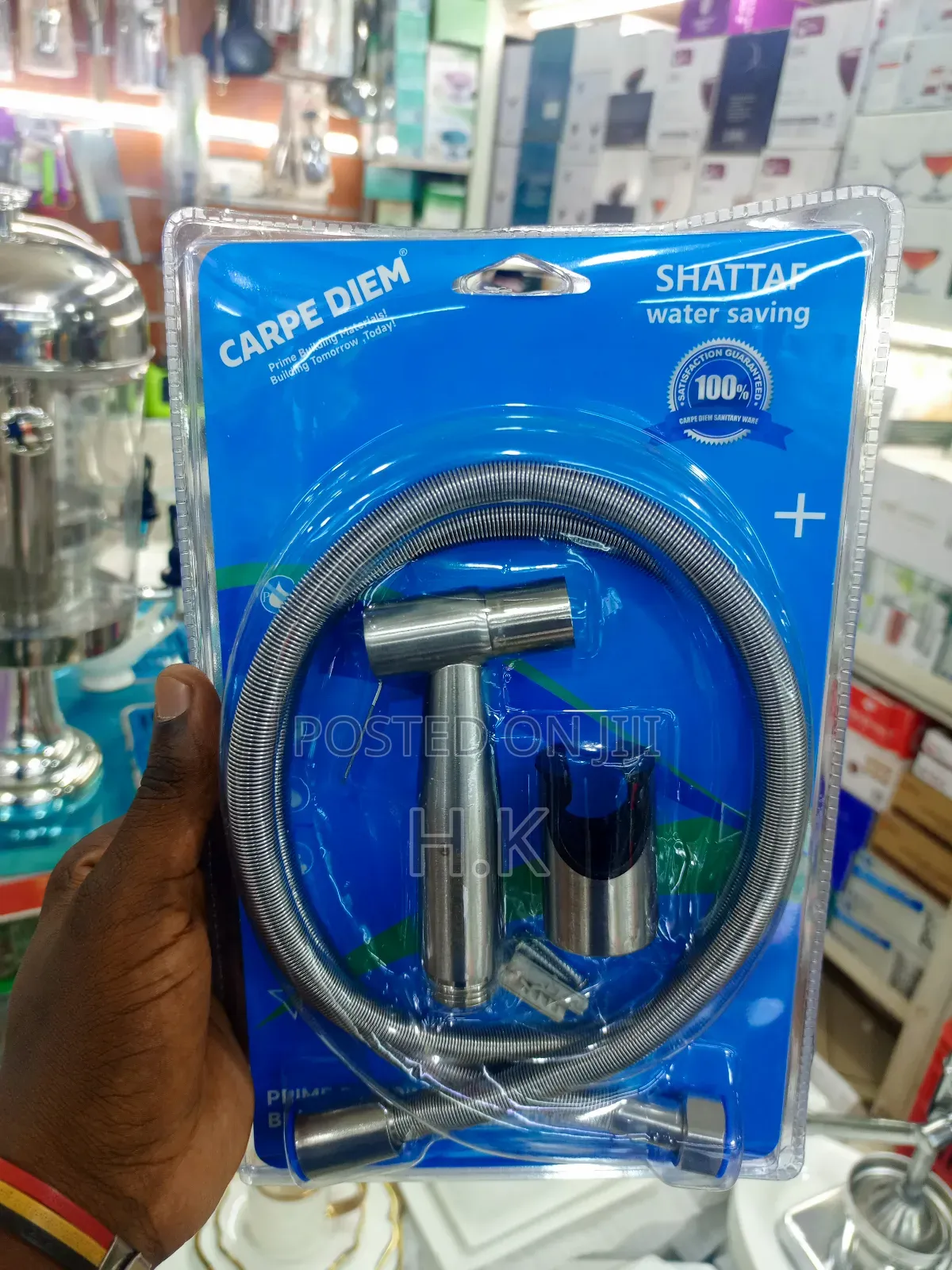 Shattaf" Water-Saving Bidet Sprayer.