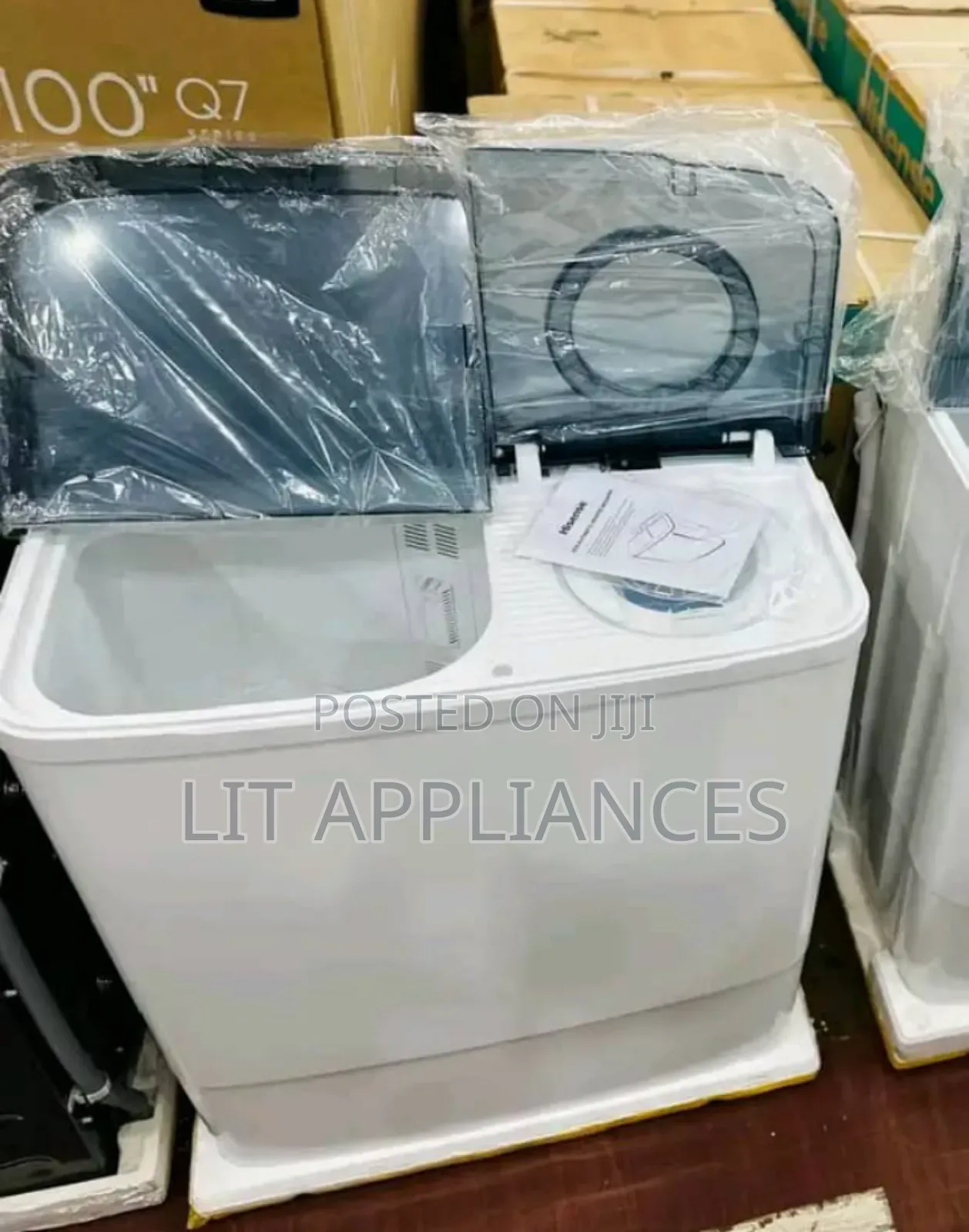 Hisense Washing Machine 7kg Twin Tub.