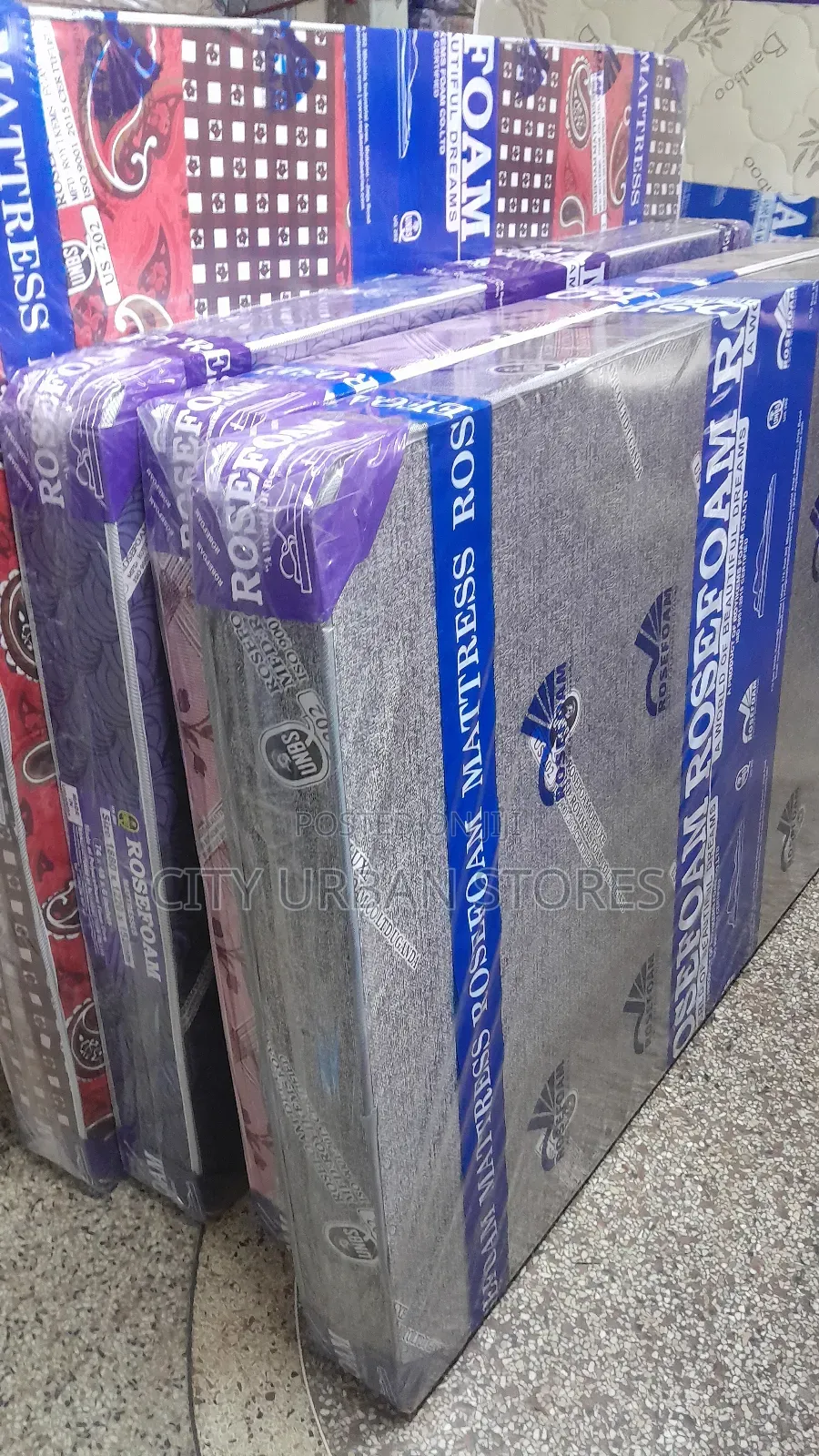 Rosefoam Sealed Cover 4x6 Mattress