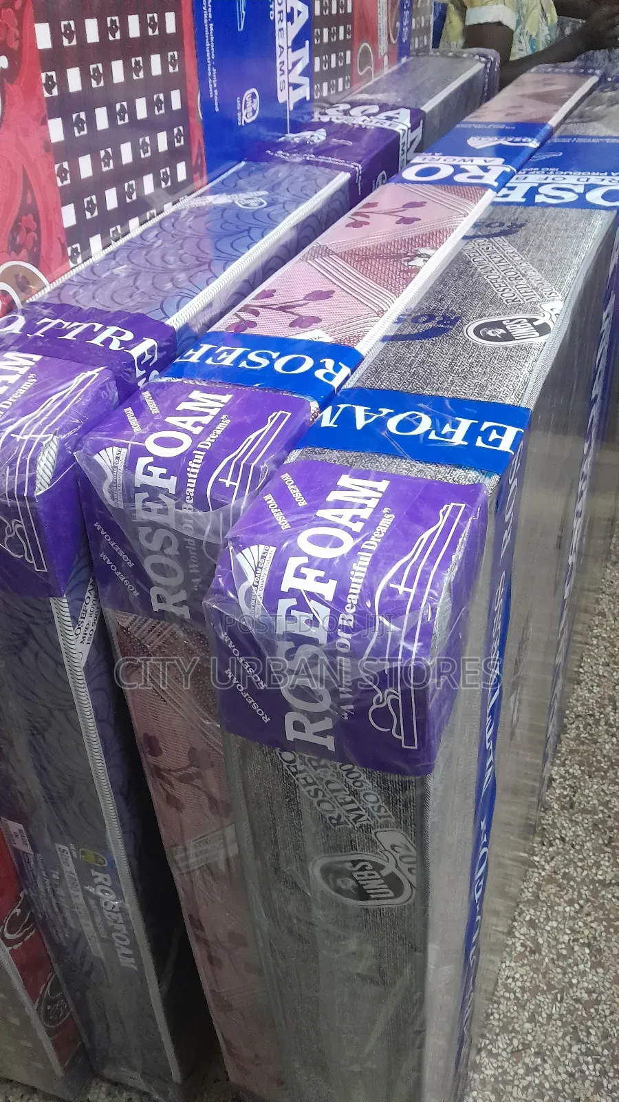 Rosefoam Sealed Cover 4x6 Mattress