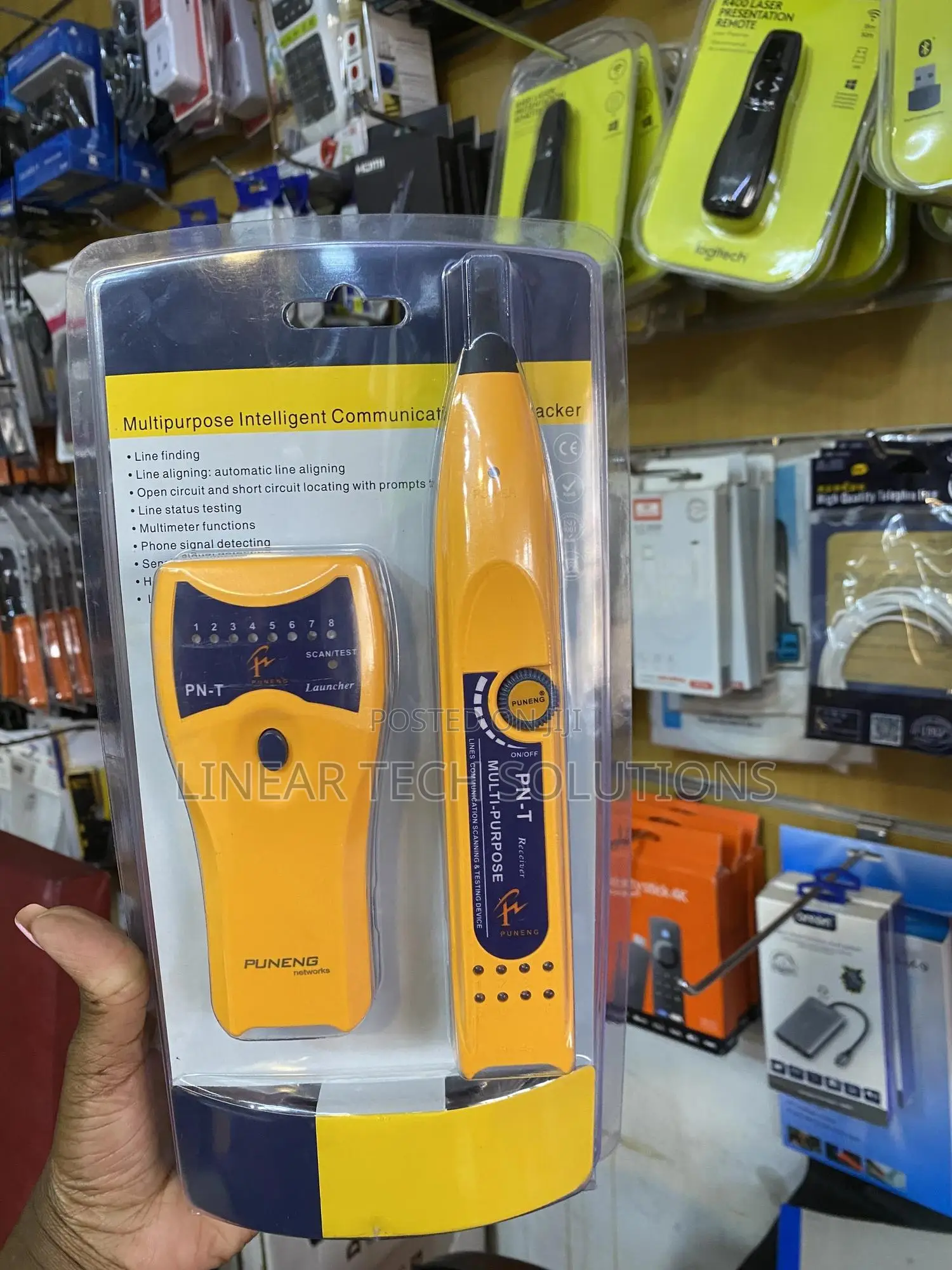 Pn-T Network Wire Tracker