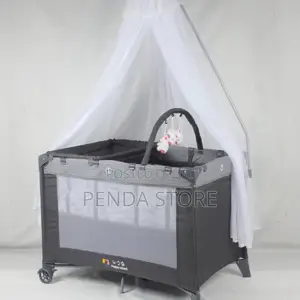 Multifunctional Bedside Baby Bed Crib – Easy Fold Baby Bed Crib
