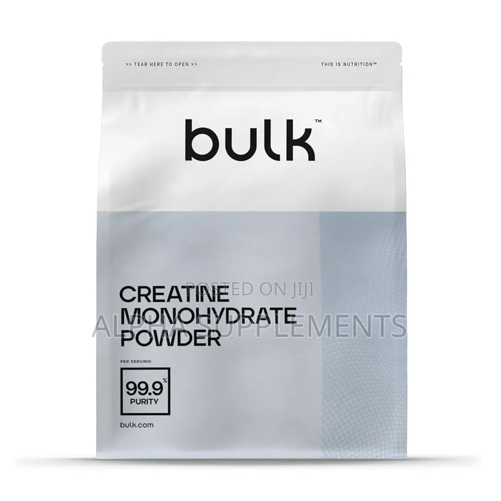Creatine Monohydrate: (20 Servings) Bulk. (100 Grams)