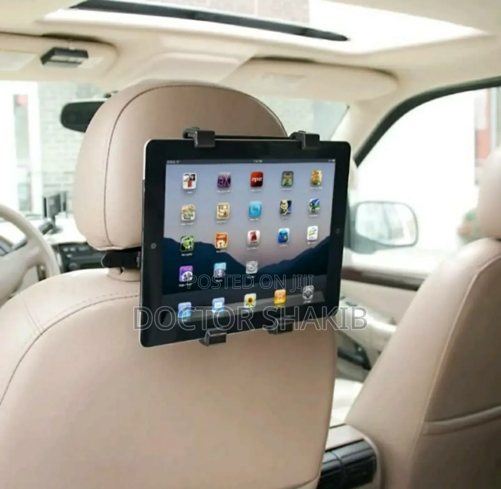 New 360 Rotating Seat Headrest Holder for All Tablets Universal Fits