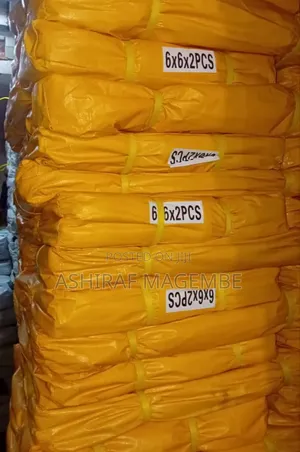 Tarpaulin S Yellow 6x6