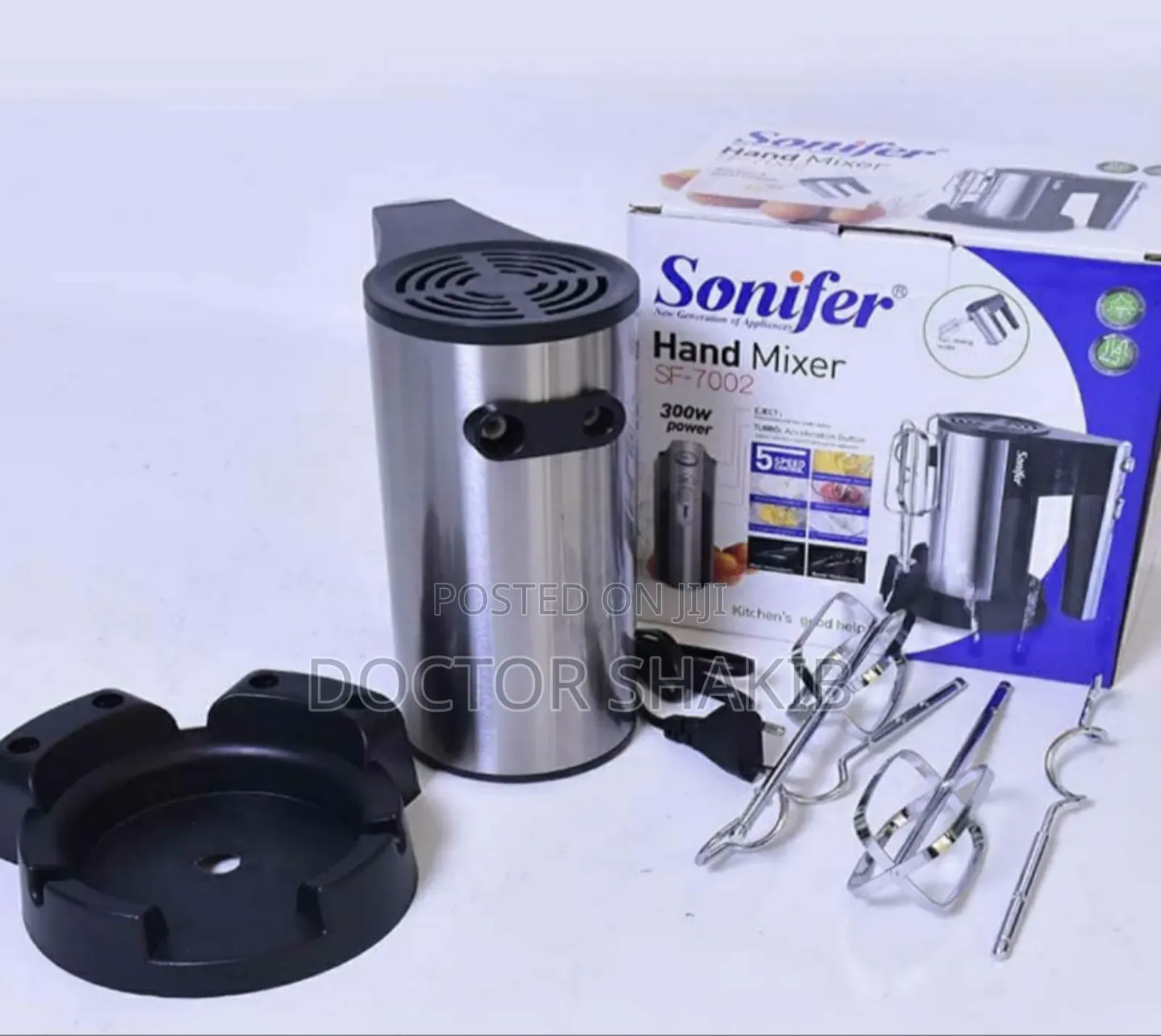 Brand New Sonifer Sf-7002 Hand Mixer