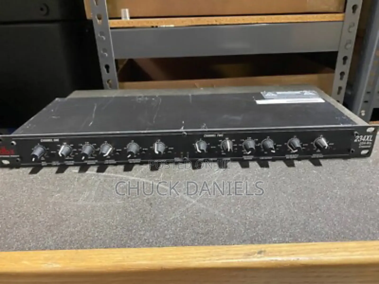 234xl 2-/3-/4-Way Electronic Audio Crossover Professional