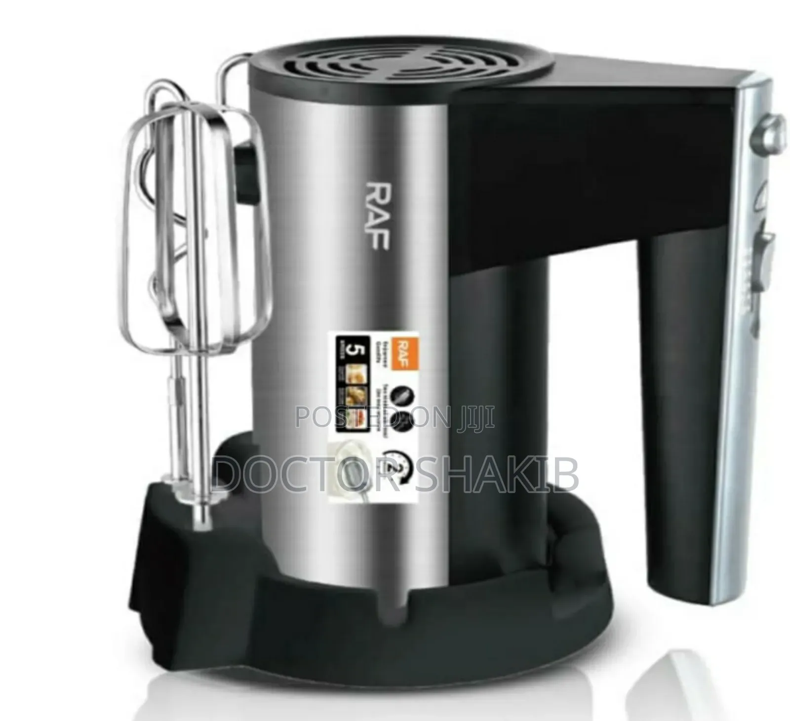 High Performance Raf Hand Mixer R.6629 800w