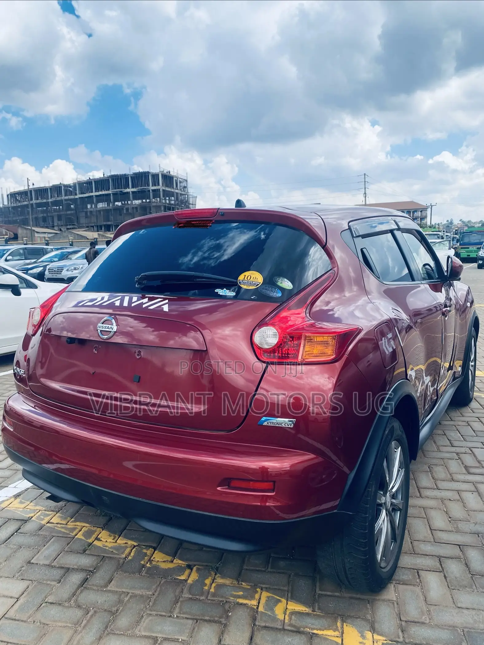 Nissan Juke 2012 Maroon