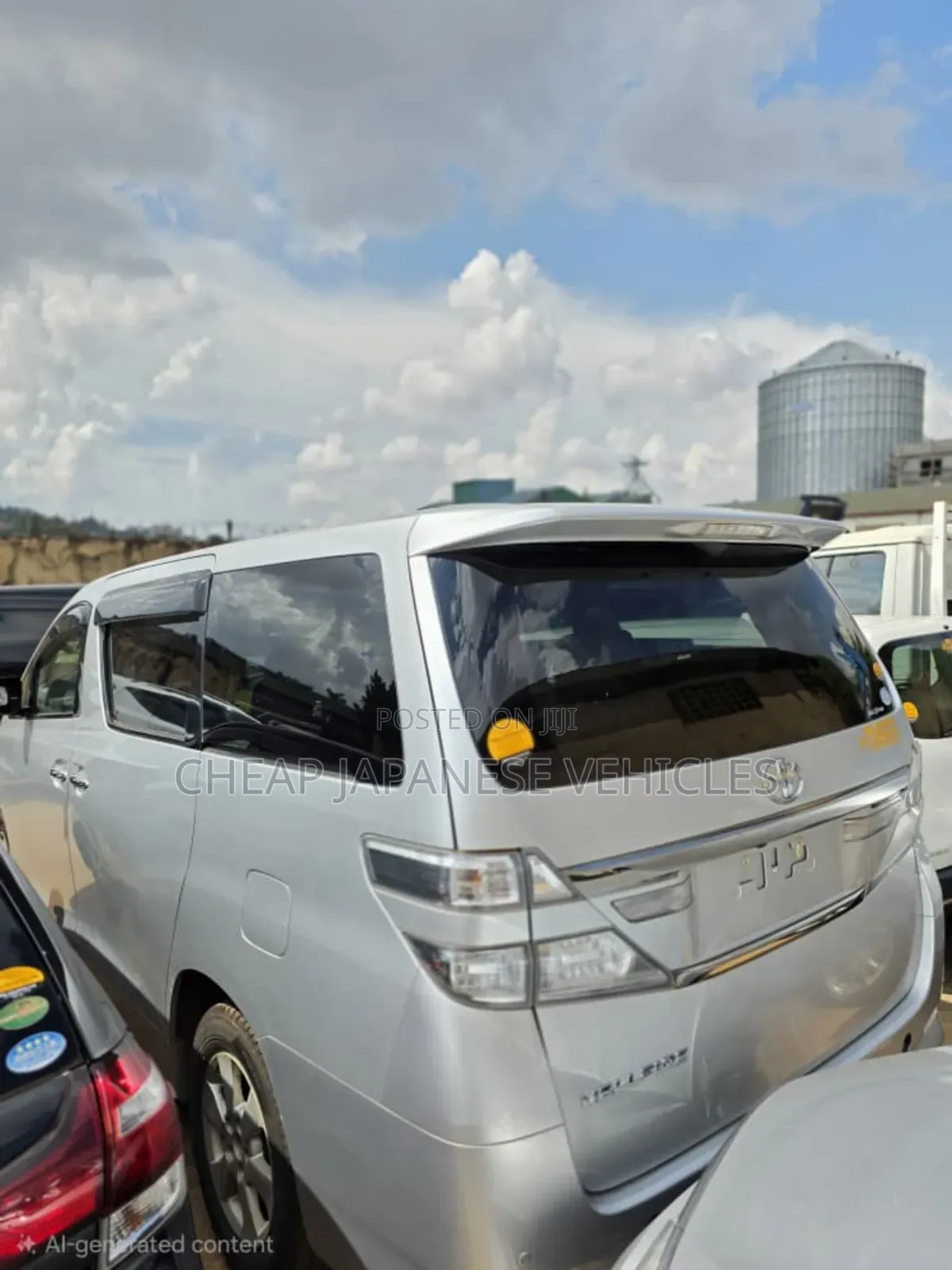 Toyota Vellfire 2012 Silver