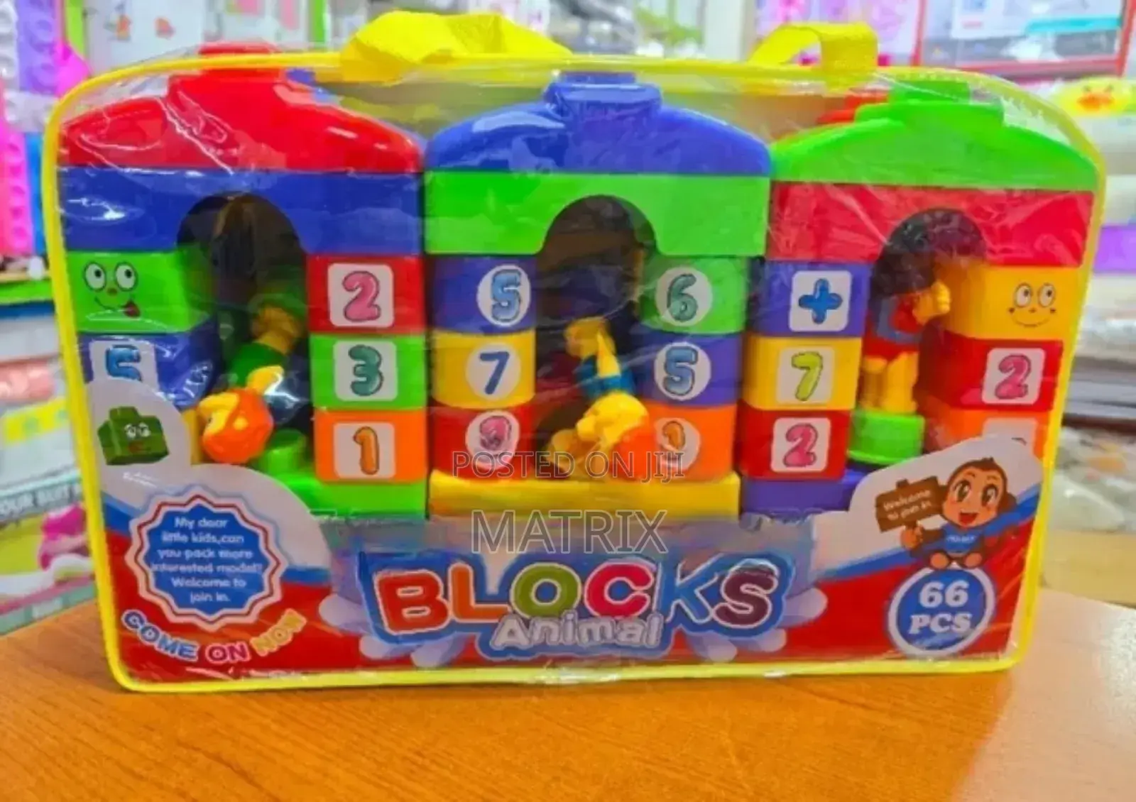 Animal Kingdom 66 Pieces Building Blocks
