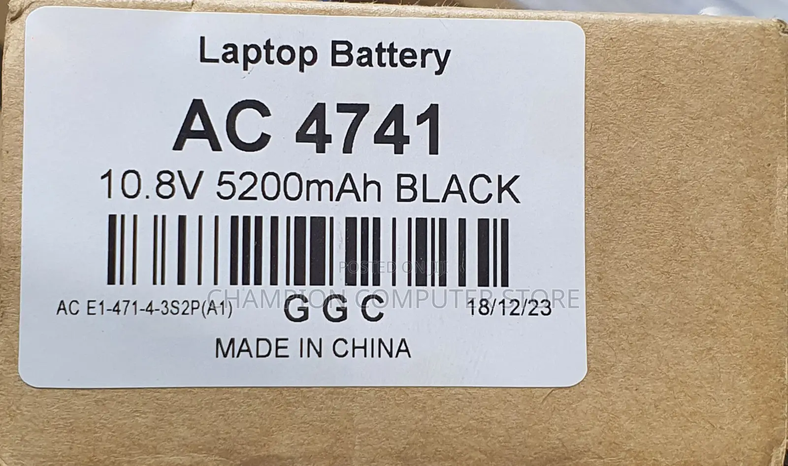 Laptop Battery for Acer Aspire 4250 4253 Travelmate 4740