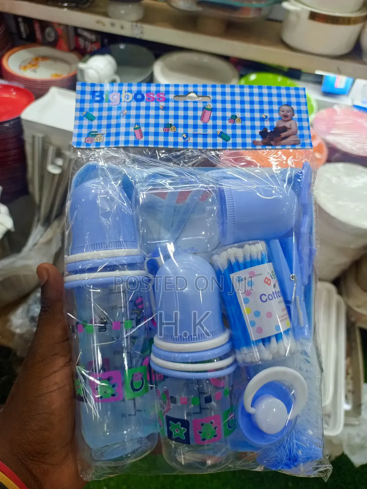 Big Boss Baby Gift Set Pack Milk Baby Feeding Bottles Set
