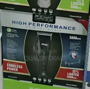 DSP Cordless High Performance Hair Clipper