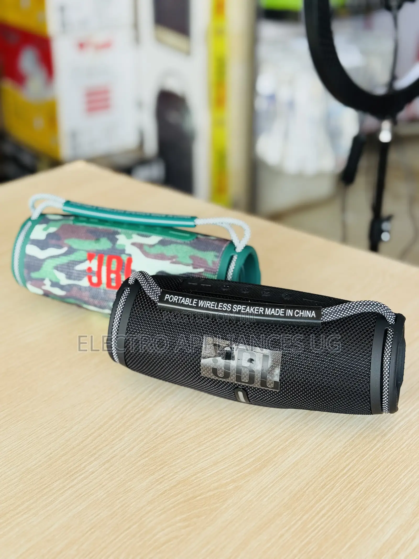 JBL Charge 6 Portable Bluetooth Speaker.