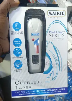 Waikil Cordless Rechargeable Hair Clipper