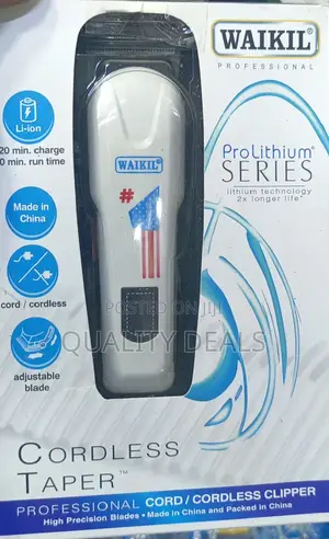 Cordless Rechargeable Hair Clipper