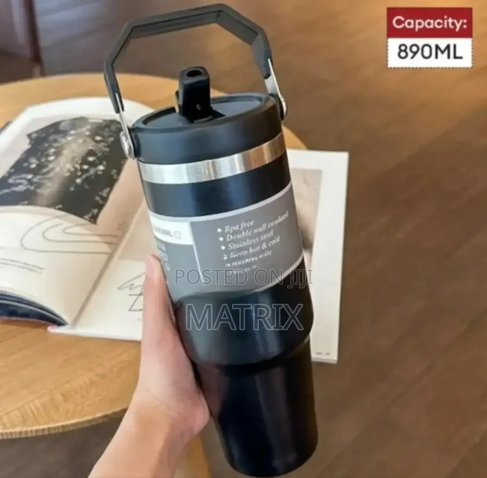 Vacuum Insulated Tumbler Bottle