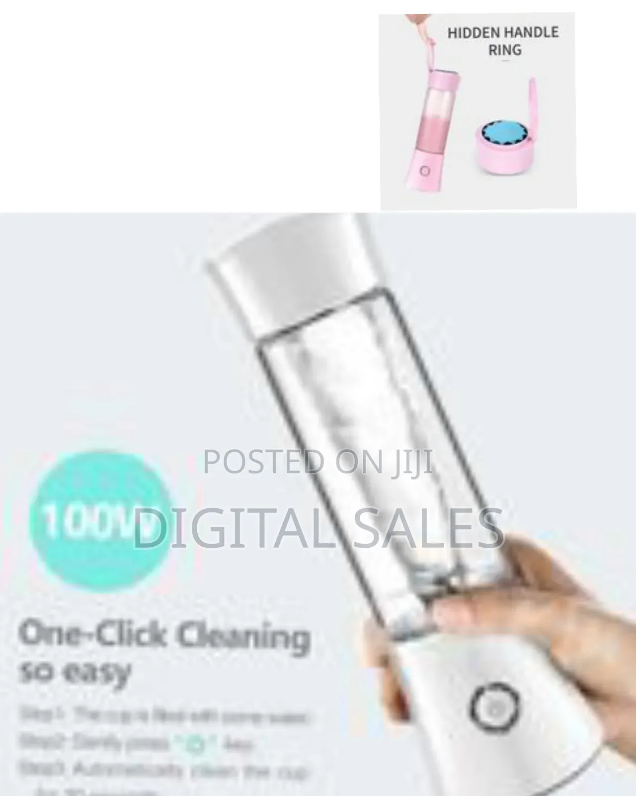 Multifunctional Rechargeable Portable Juicer Blender Mixer