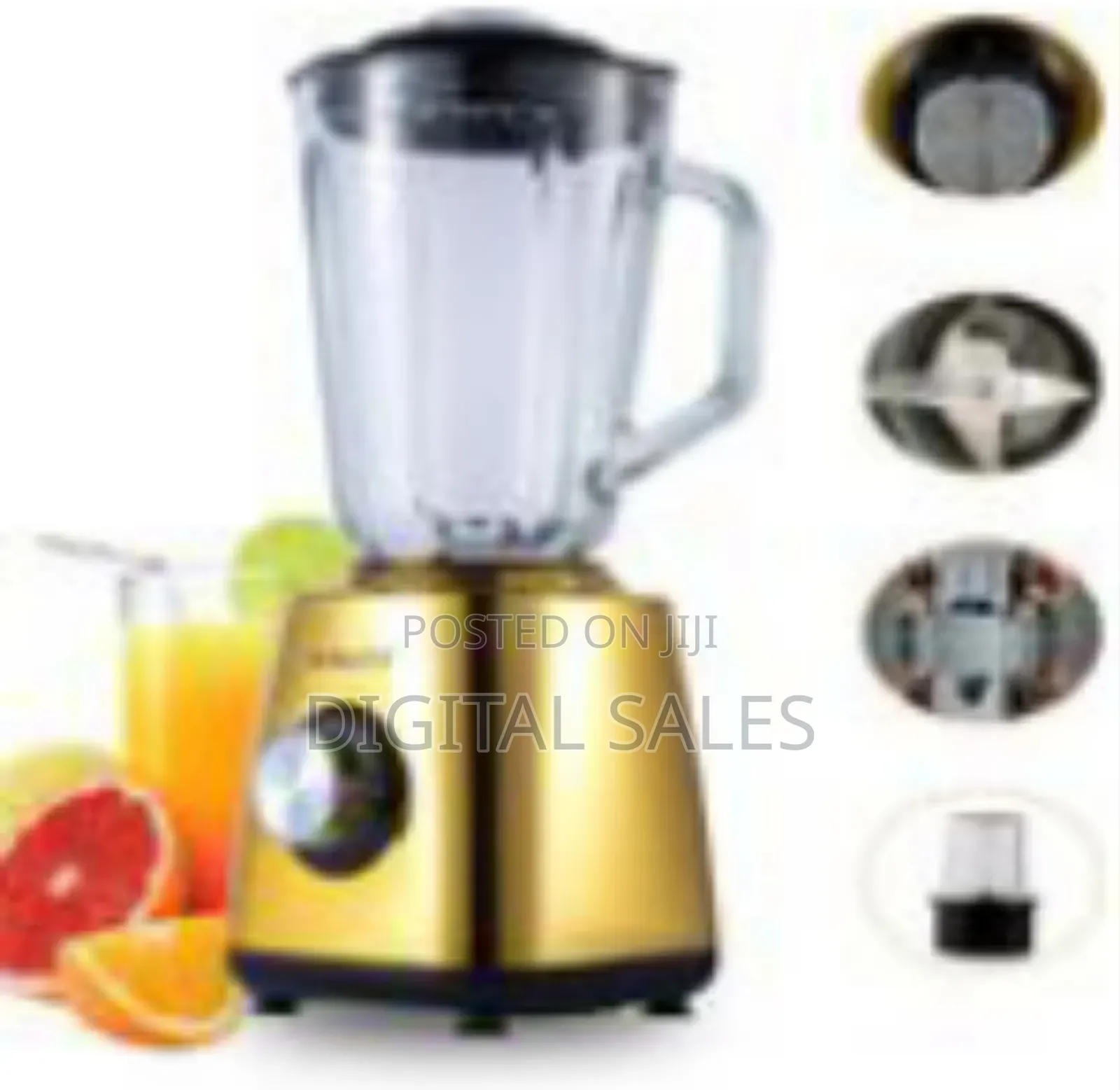 Sokany 2 in 1 Coffee Grinder and 1.5l Glass Jar Blender 500w