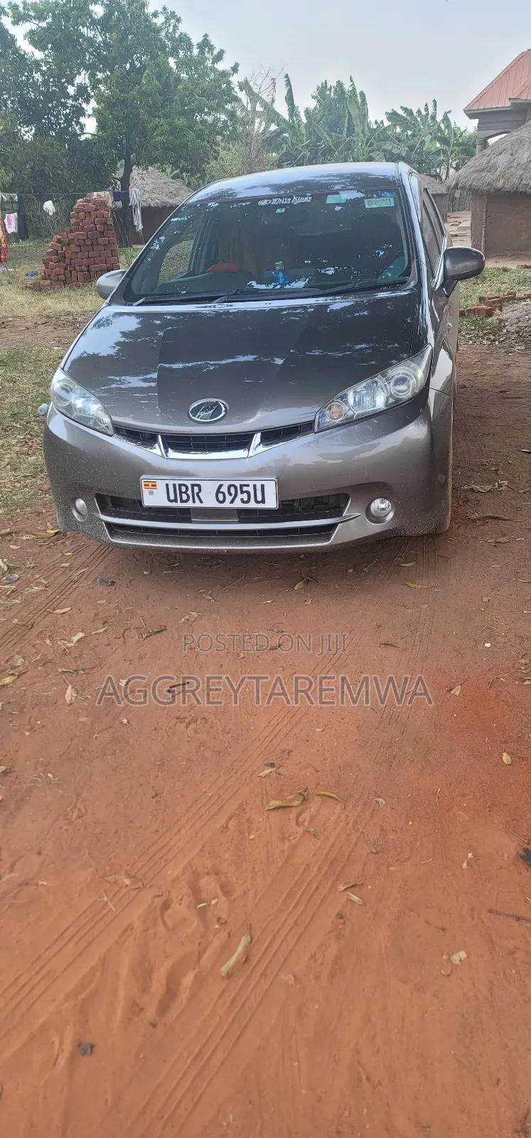 Toyota Wish 2009 Burgundy