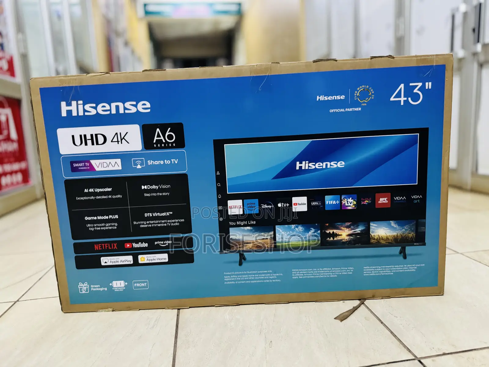Hisense 43inch Real 4k Uhd Smart Tv
