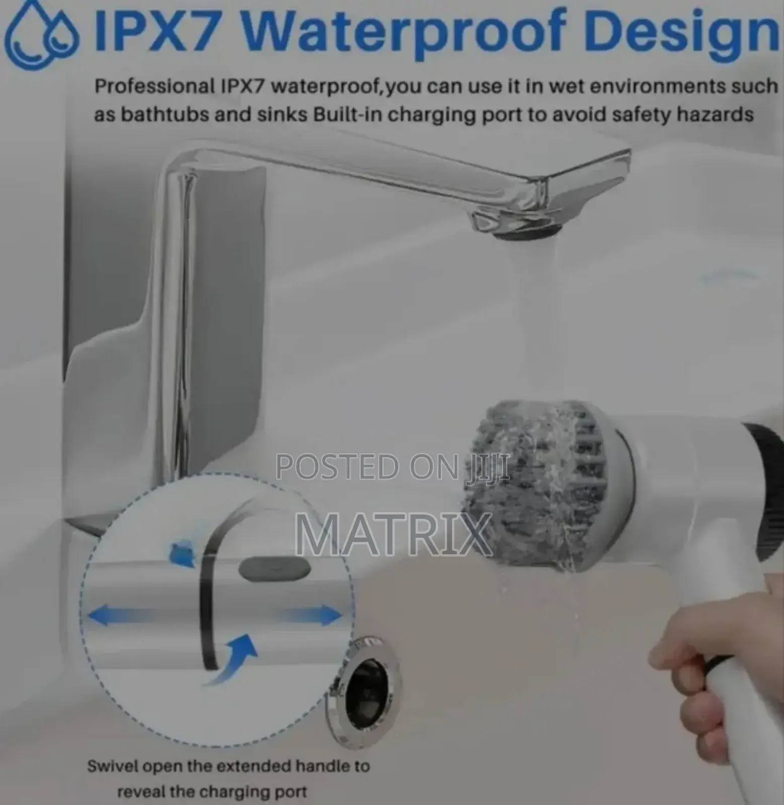 Electric Rotating Cleaning Brush