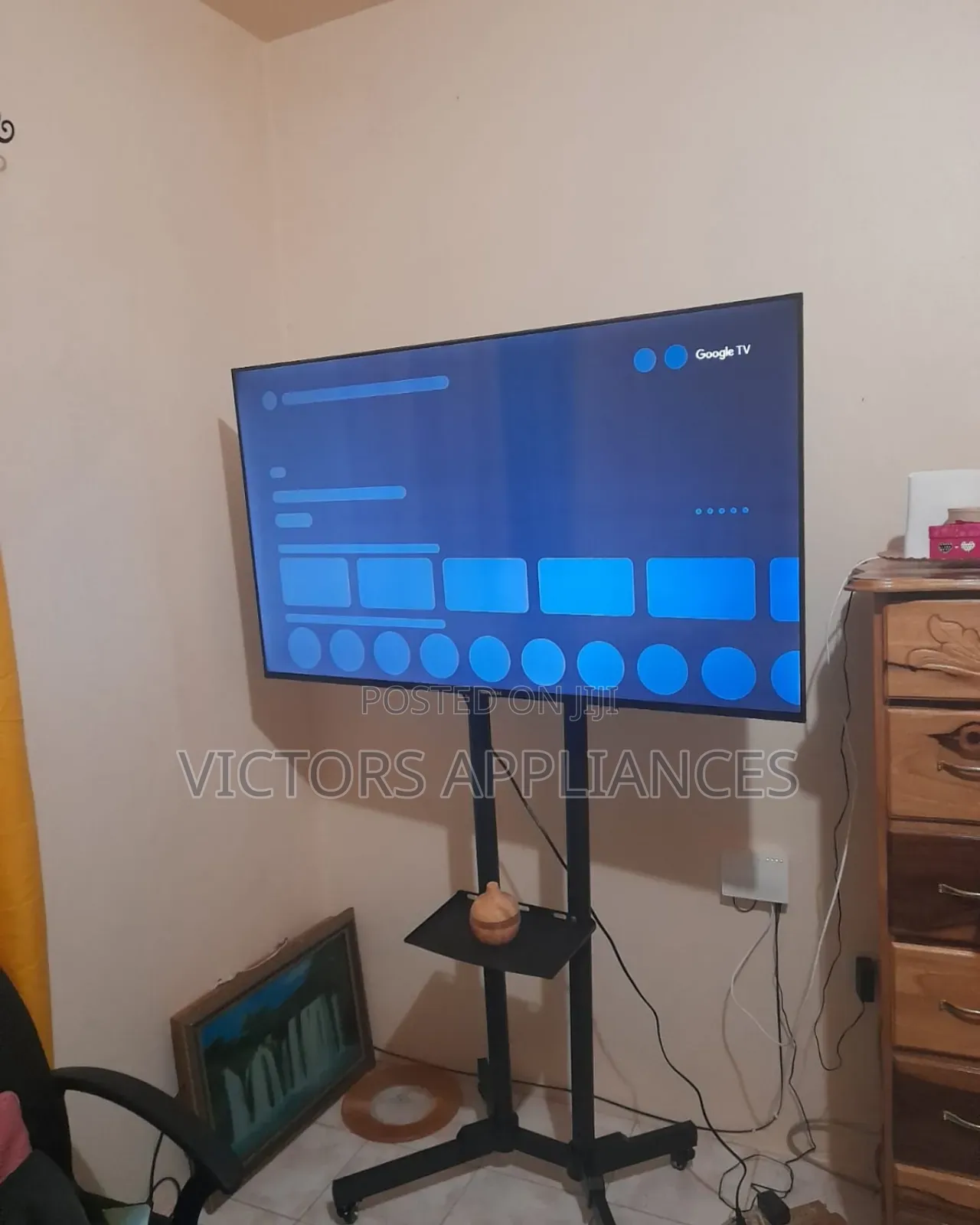 Mobile Tv Stand Trolley for 32inch to 65inch