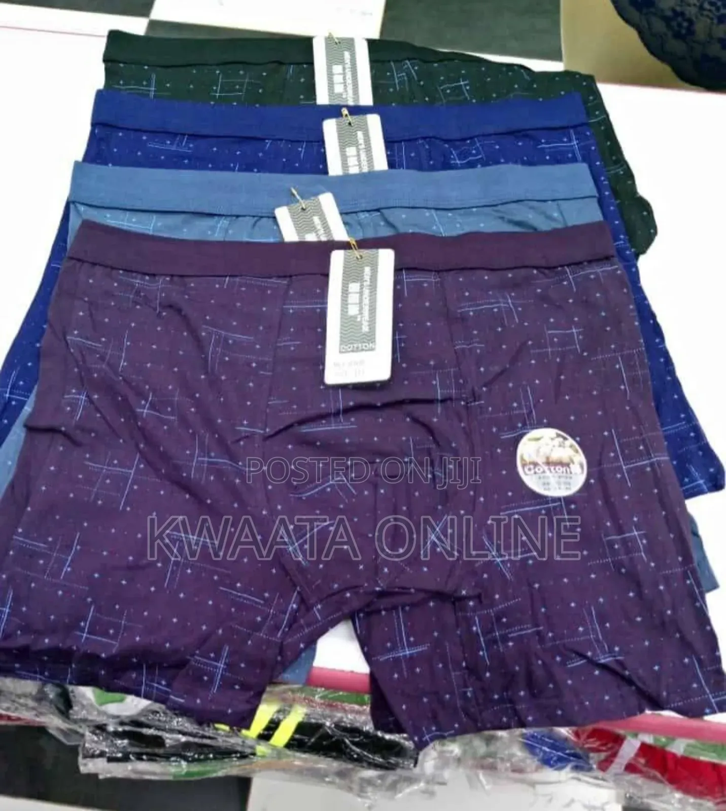 Men's Underwear Briefs Modal Crotch Fat Guy Extended Boxer Shorts