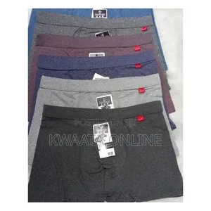 Men's Underwear Briefs Modal Crotch Fat Guy Extended Boxer Shorts