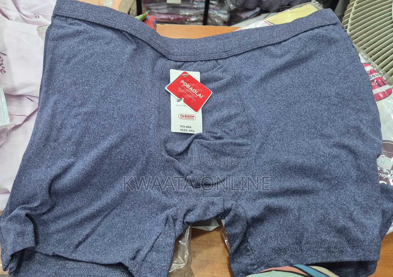 Men's Underwear Briefs Modal Crotch Fat Guy Extended Boxer Shorts