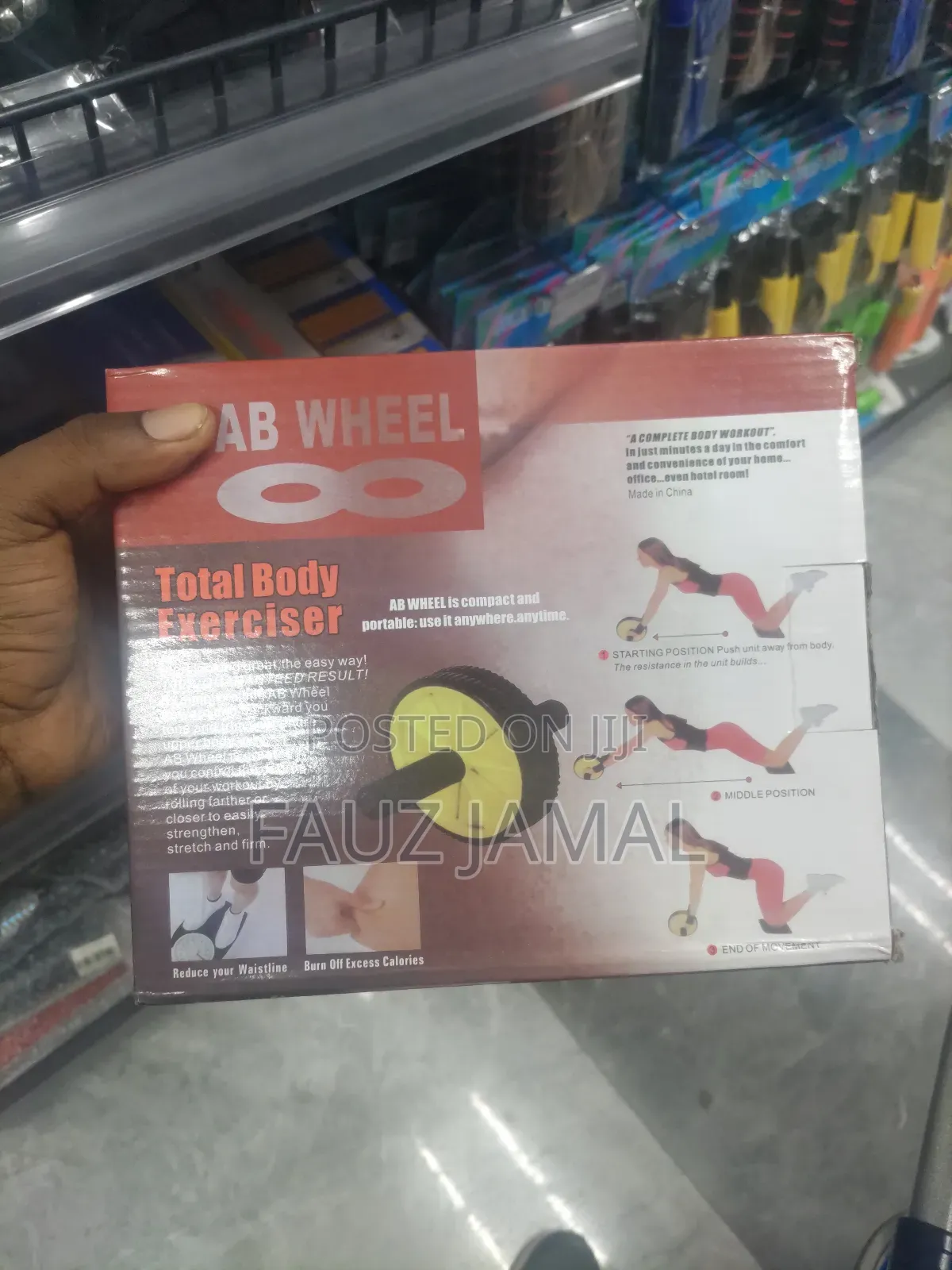 Abs Exercise Wheel Total Body Exerciser