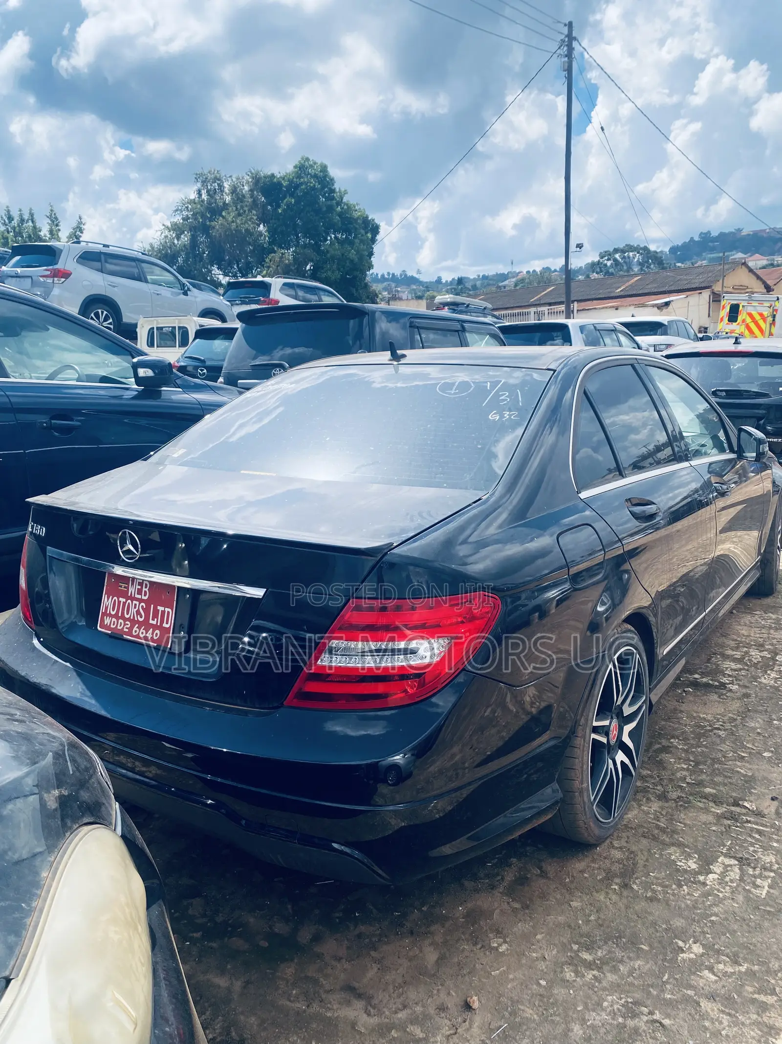 Mercedes-Benz C180 2013 Black
