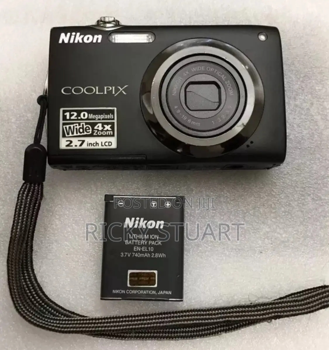 Nikon Coolpix S3000 Digital Camera With 4x Optical Electronic(Vr) Zoom