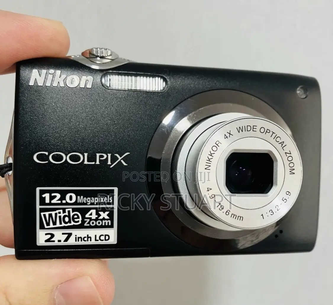 Nikon Coolpix S3000 Digital Camera With 4x Optical Electronic(Vr) Zoom