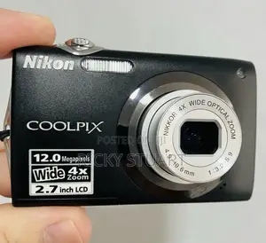 Nikon Coolpix S3000 Digital Camera With 4x Optical Electronic(Vr) Zoom