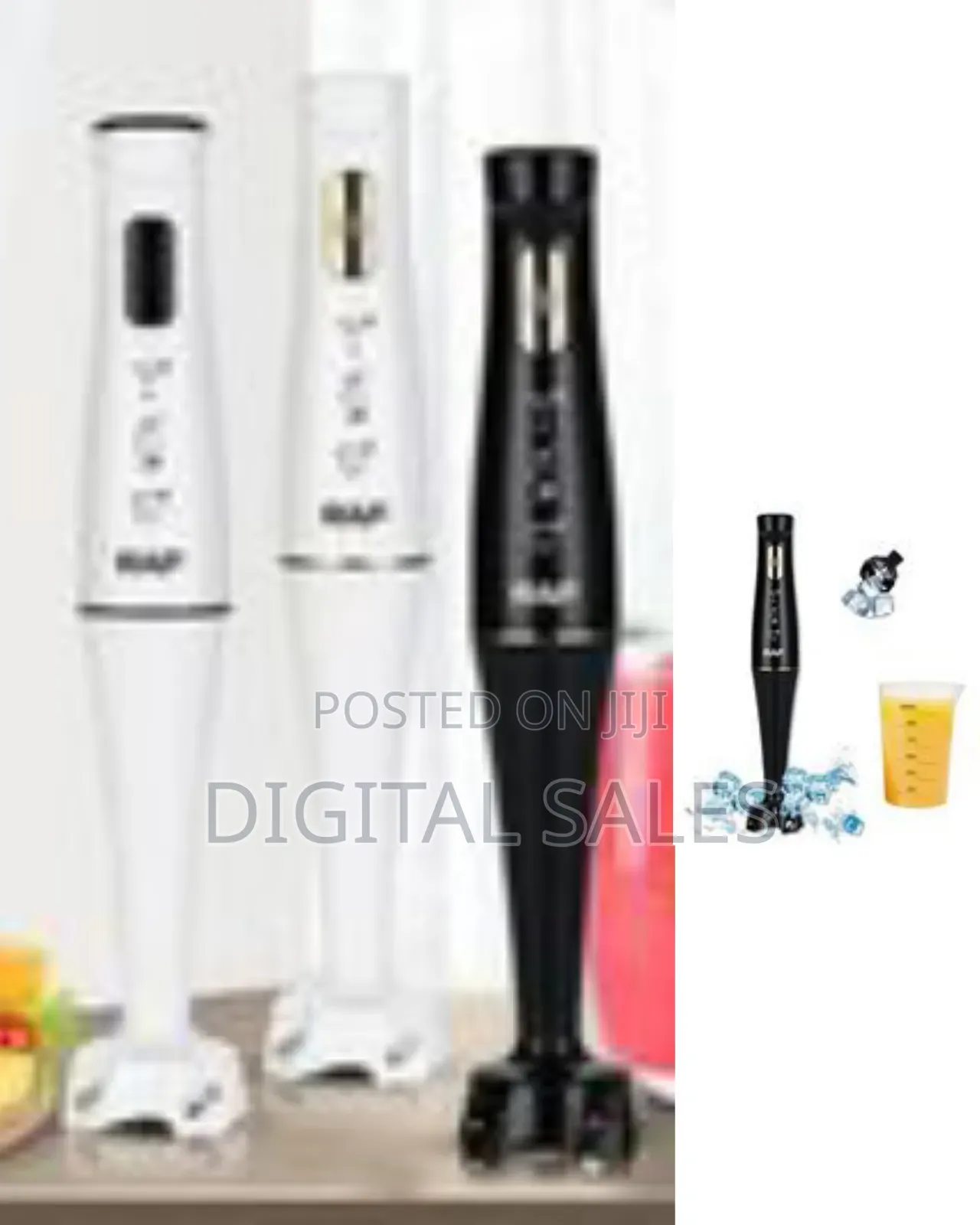 Raf Electric Speed Immersion Blender Hand Set Professional Mixer