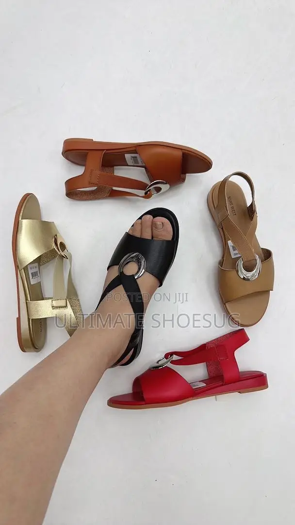 Nine West Platform Leather Shoes