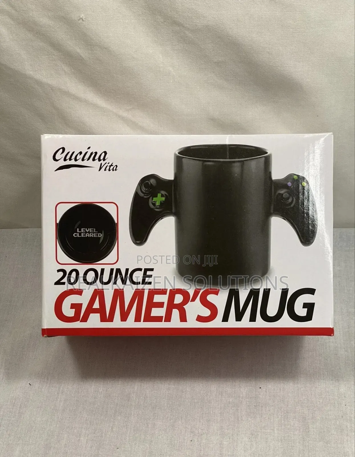 Uk Cucina Vita 20 Ounce Level Cleared Gamer's Mug Cup 591ml