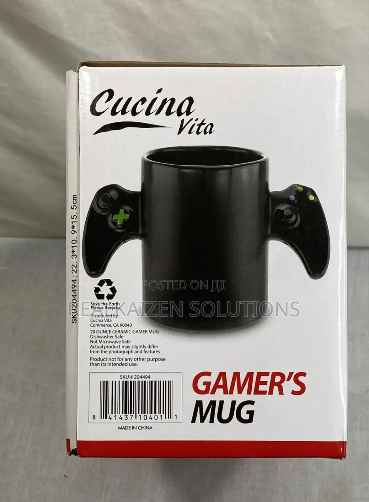Uk Cucina Vita 20 Ounce Level Cleared Gamer's Mug Cup 591ml